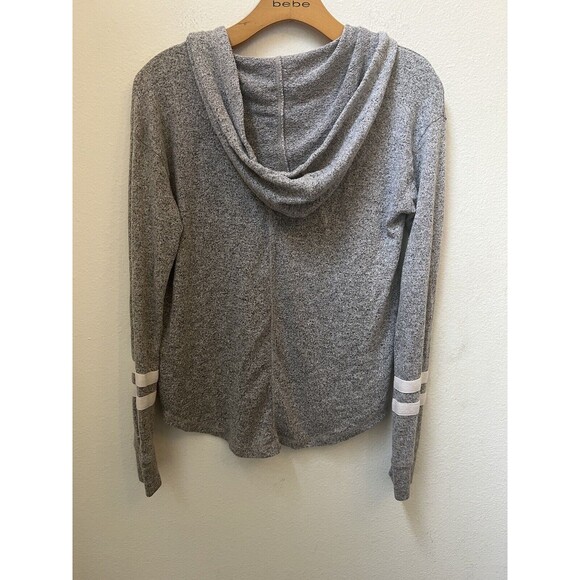 WOMENS HOLLISTER SOLID GRAY HOODIE SIZE SMALL (L12) - Picture 3 of 3
